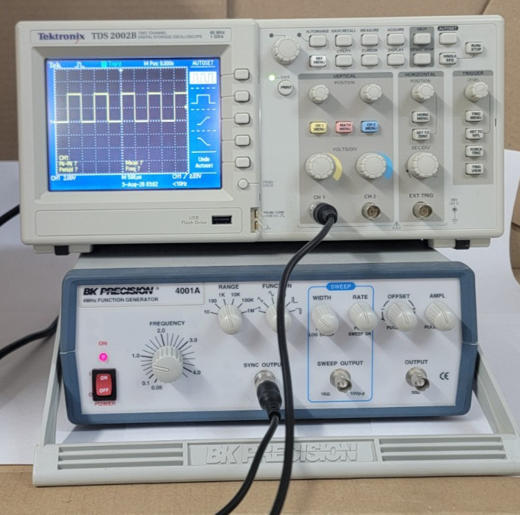 B&K Precision 4001A 4MHz Sweep Function Generator Tested Working