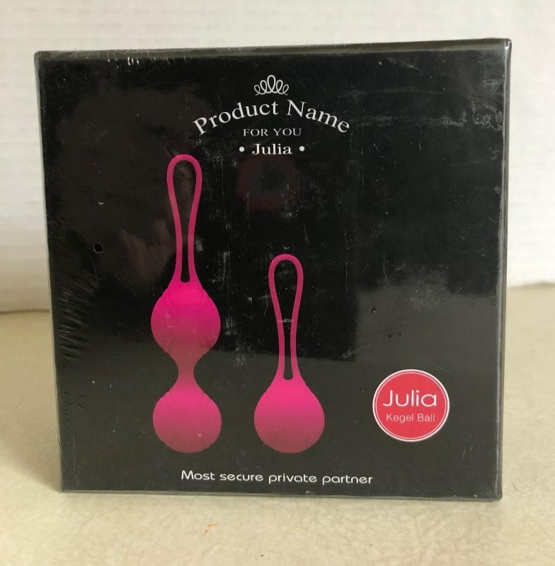 Premium Silicone Kegel balls JULIA for Women set of 2 sizes