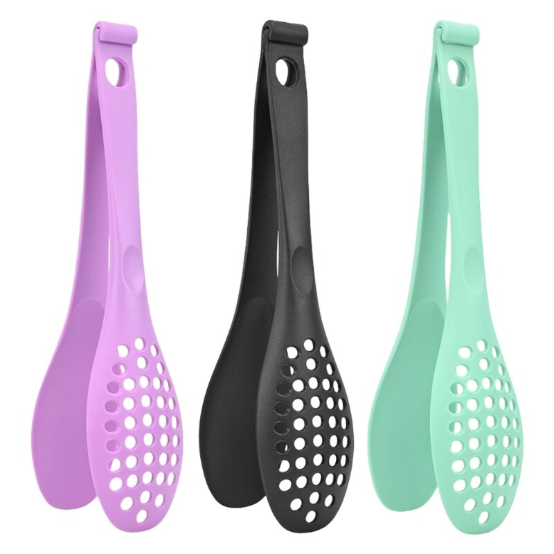 2Pcs Detachable Clip Salad Tongs Drainages Noodles Clip Barbecue Clip