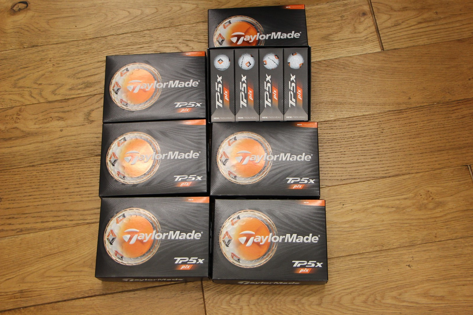 Brand NEW 2026 TAYLORMADE TP5X  pix GOLF BALL  - 6 DOZEN