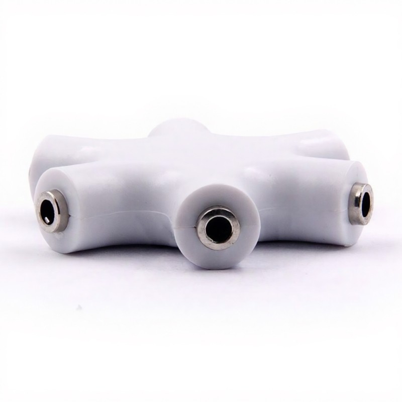 6 in 1 Stereo Music Hubs With Gold Plated Connectors NoiseFree Music