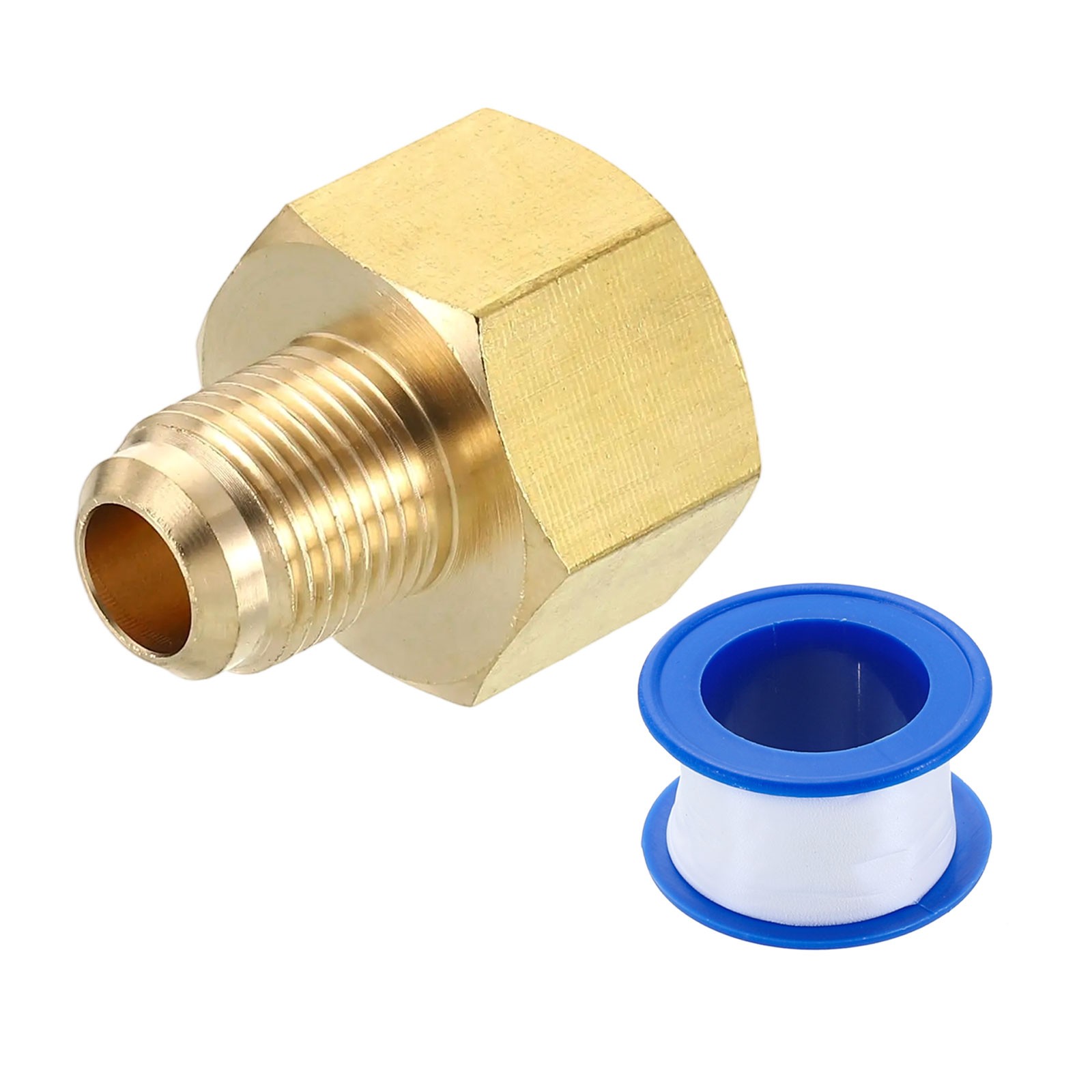 Brass Pipe Fitting 3/8 SAE Male x 5/8 SAE Female Pipe Adapters]