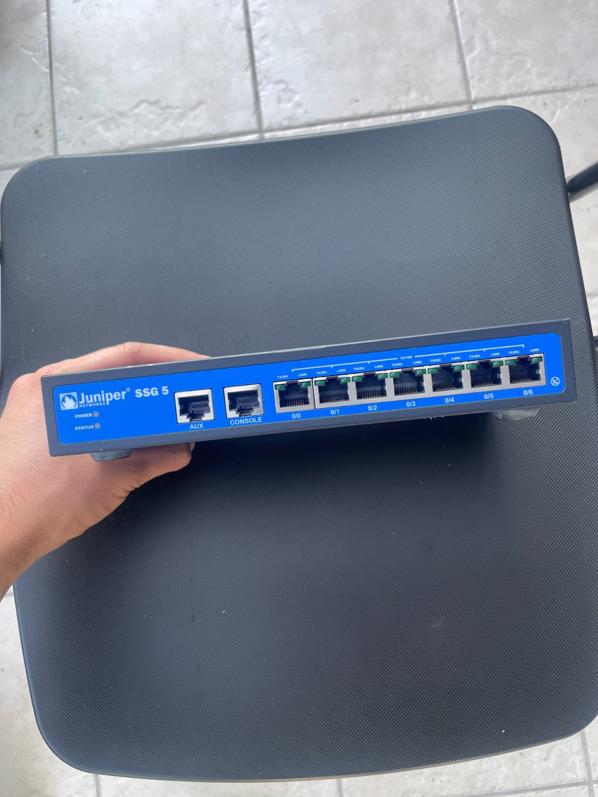 Juniper SSG-5-SH Firewall VPN Security Appliance Tested