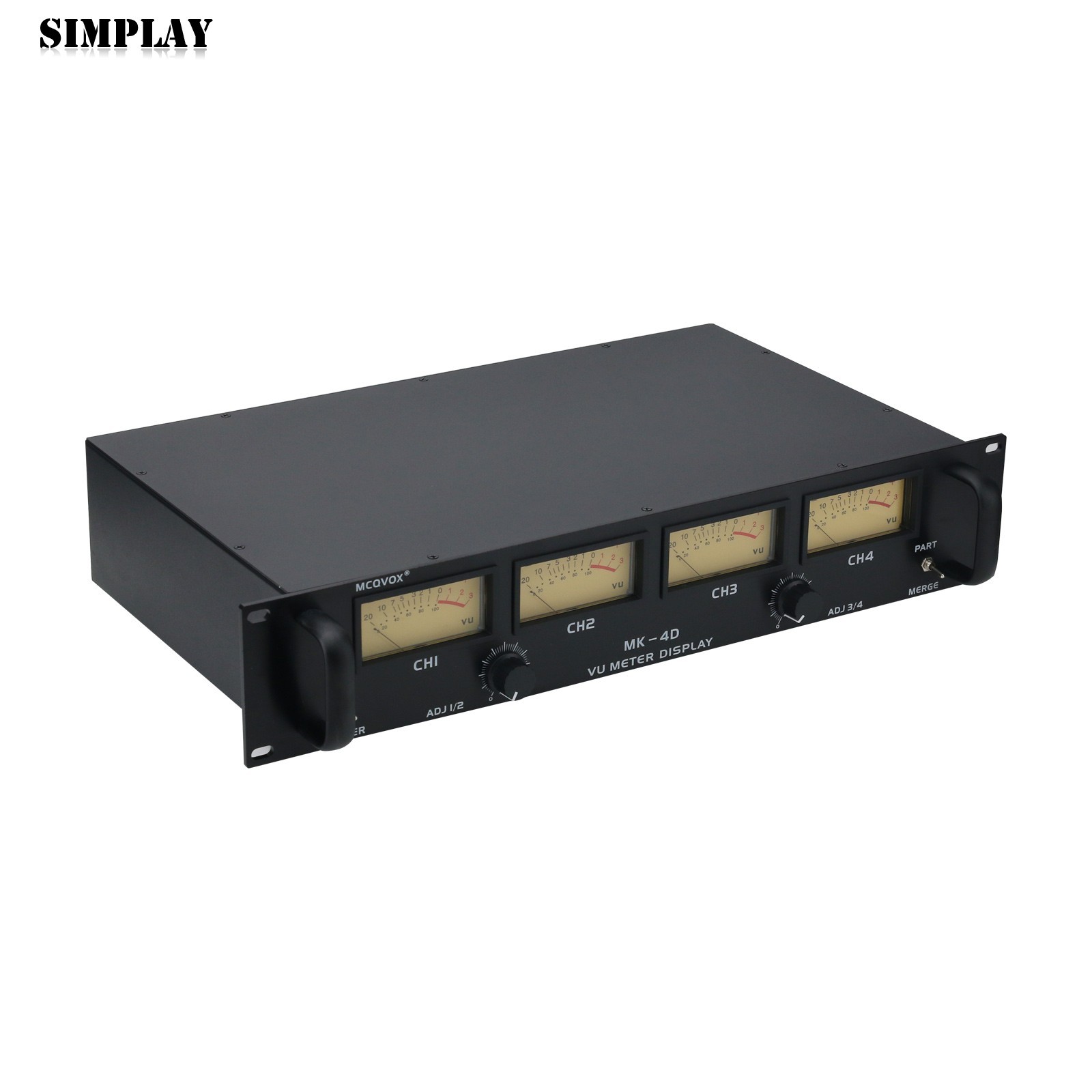 MK-4D 2U 4 VU Meter Display Audio VU Meter High Performance Level Meter