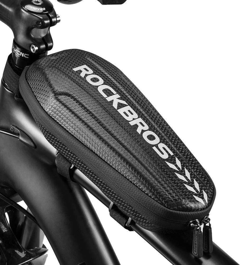 ROCKBROS Top Tube Bike Bag-EVA Bicycle Pouch Storage Pack,Water Resistant