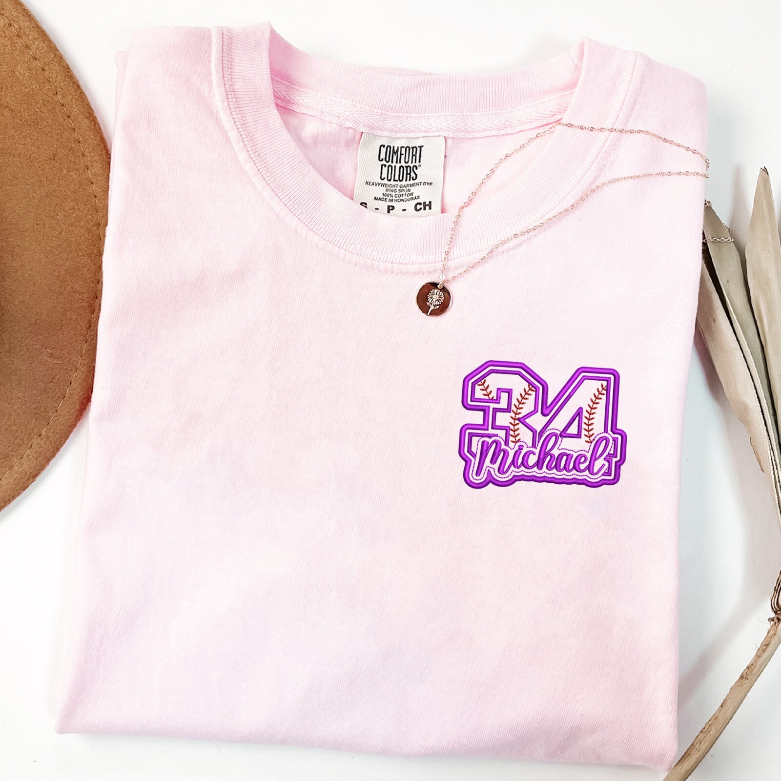 Personalized Baseball Name Patches - Custom Baseball Number Patch Iron on