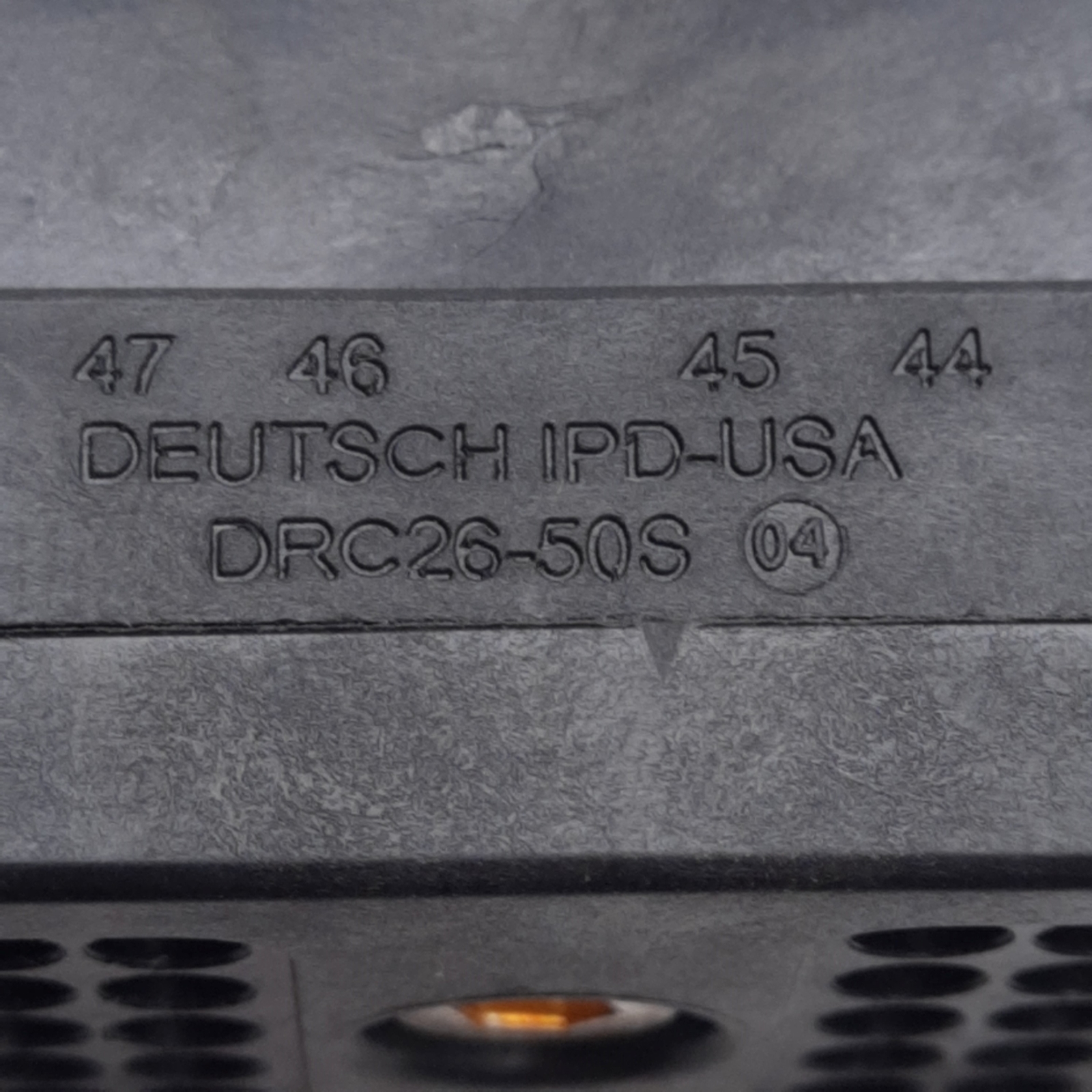 TE Connectivity DRC26-50S04 Deutsch Rectangular Plug, 50-Position, 250V 7.5A