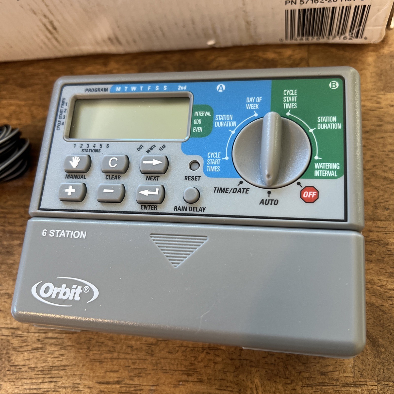 RARE - Orbit PRO SERIES POCKETSTAR 6 Station Sprinkler Timer Controller - NEW
