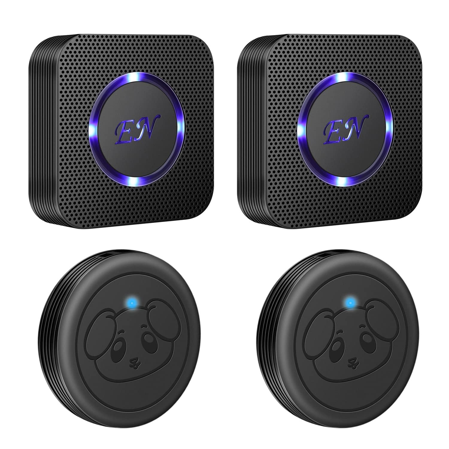 EverNary Dog Door Bell, Wireless Doggie Doorbells for Potty Training, Door Be...