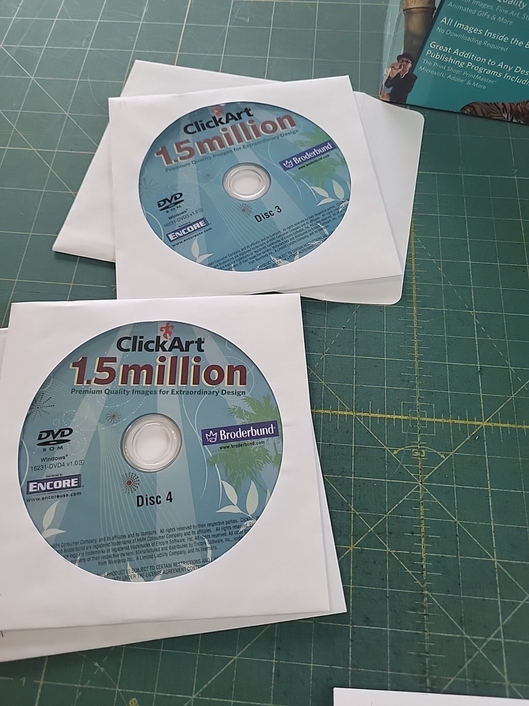 Clickart 1.5 million Contains all 8 Discs
