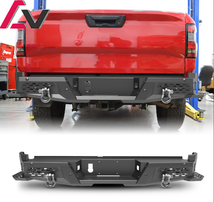 Metal Rear bumper for 2022-2026 Nissan Frontier  with Heavy Duty Steel Offroad