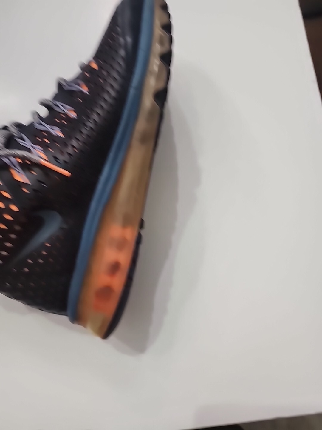 Nike Max Size 8 Sneaker Black Orange