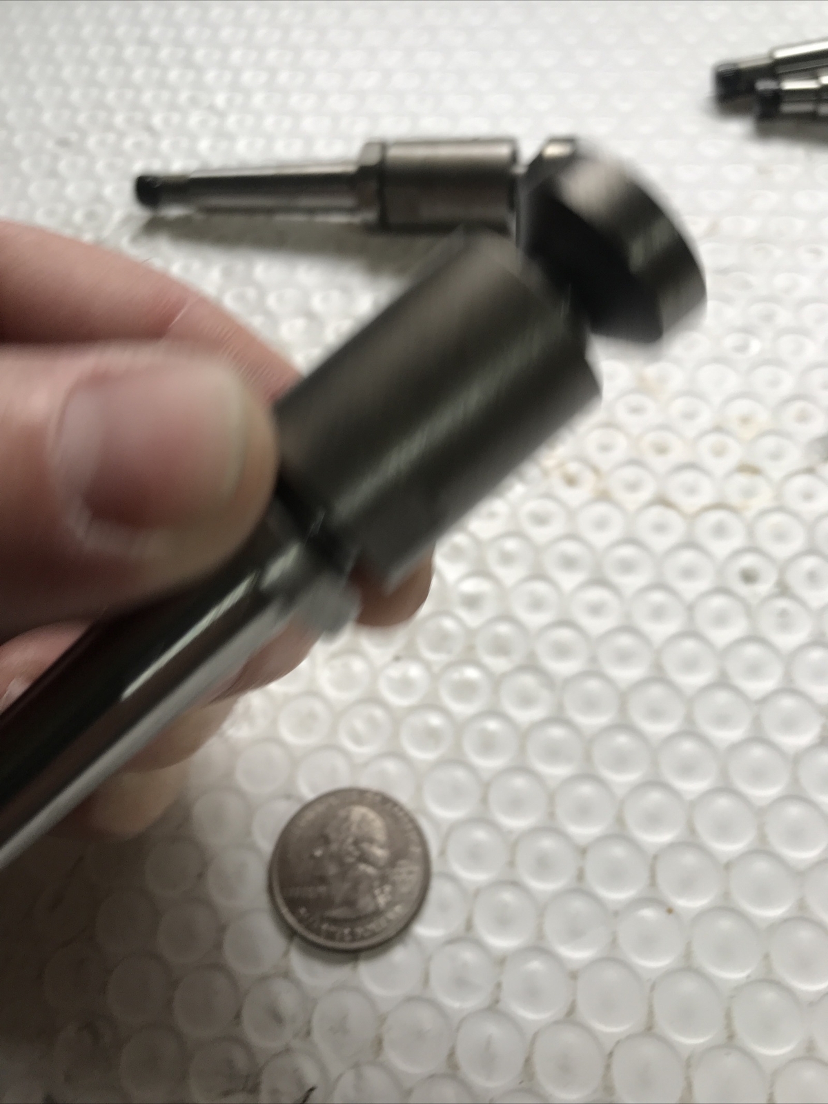 Machinist Tools Small Live Bull Nose Center With MT1 Shank Swiss Screw Machine