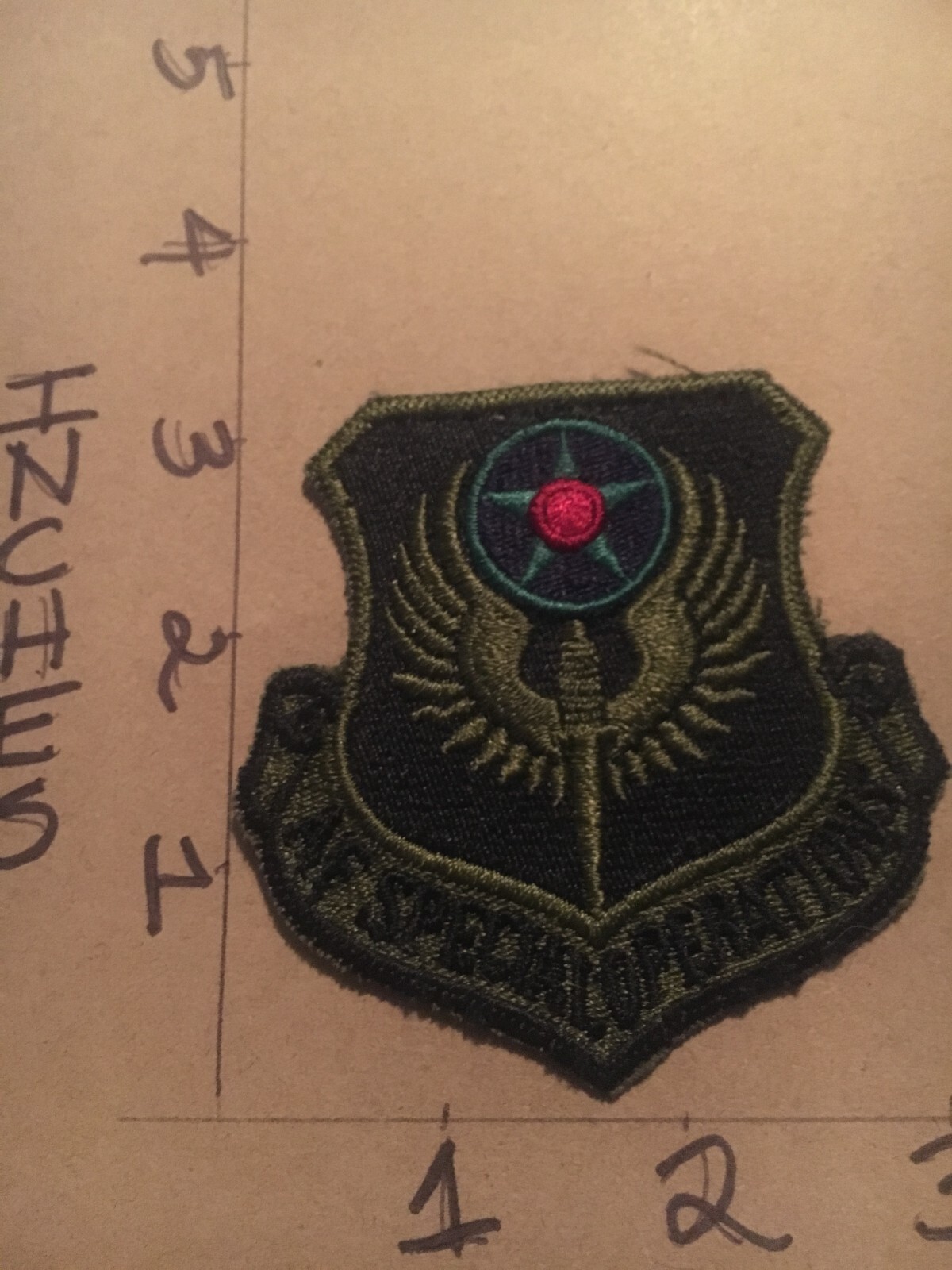 USAF Special Operations Squadron subdued patch 5/15/25 variant 2