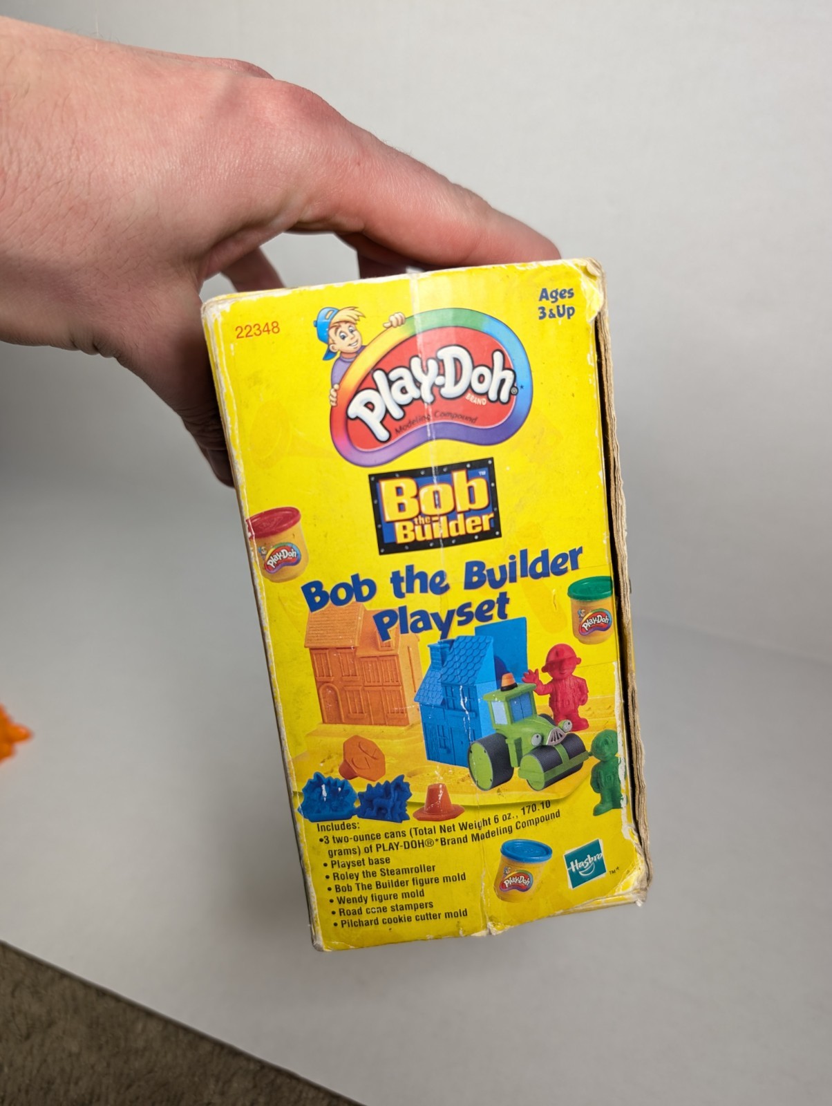 Vintage Play-Doh Bob the Builder Set INCOMPLETE 2001 Original Box