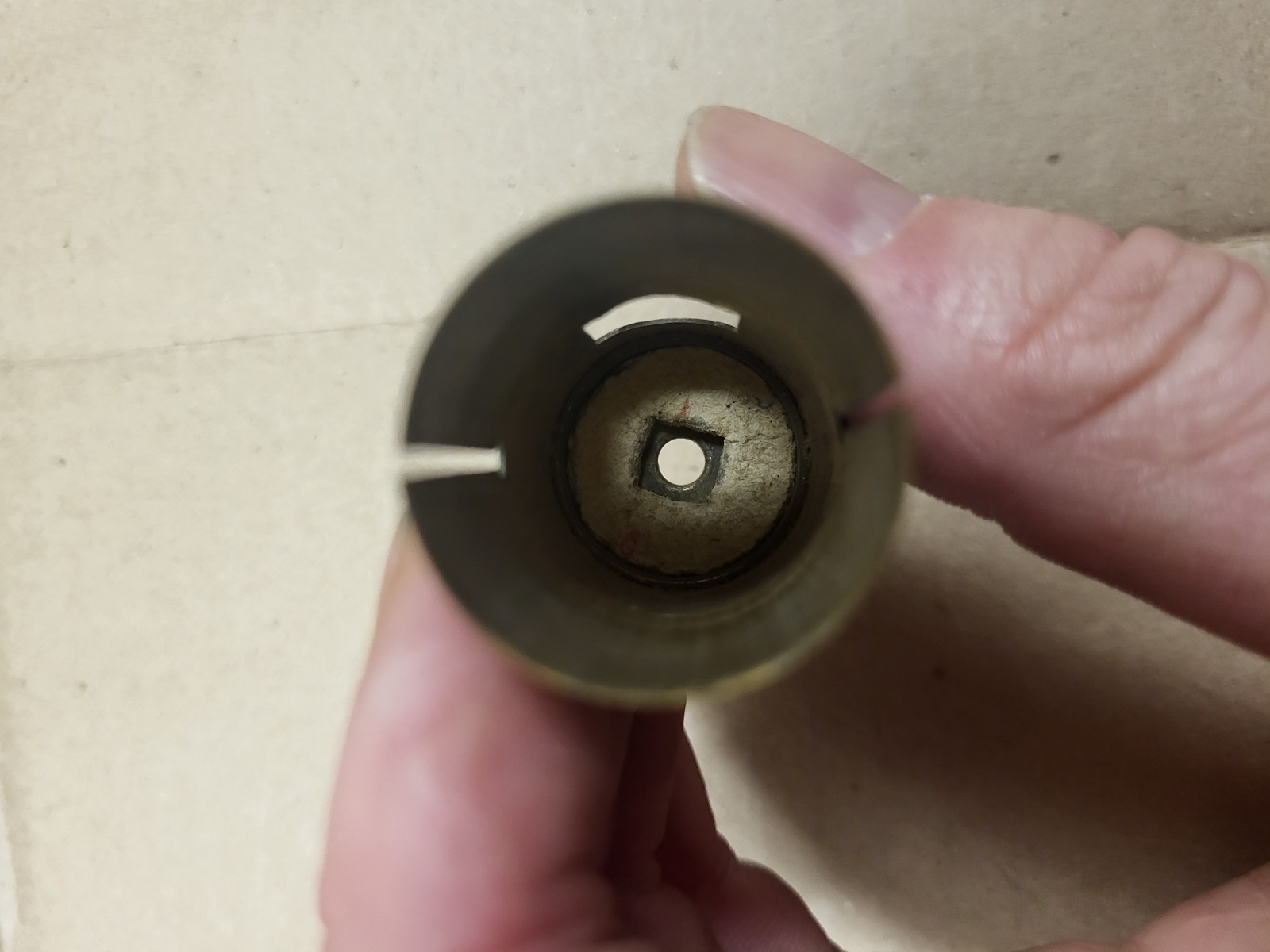 Antique Brass Pocket Microscope Entomologist Botanical Field Magnifier
