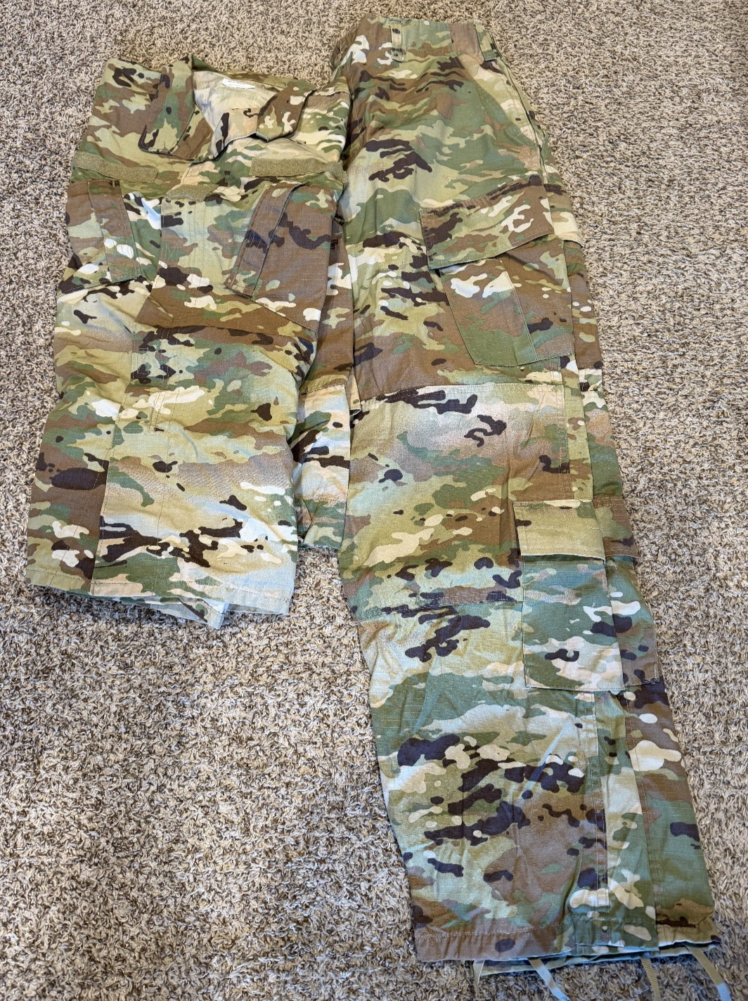 Army Issue MULTICAM Uniform Set X-Large/Long Top & Large/Long Pants NWOT