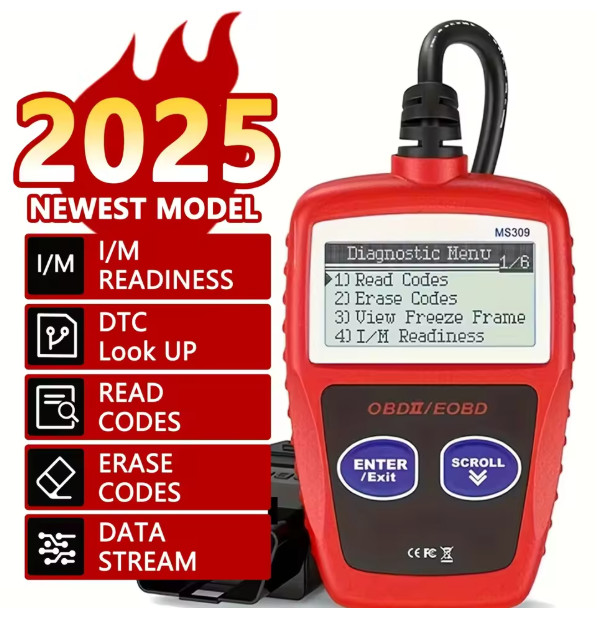 OBD2 Scanner OBD Code Reader Car Check Engine Automotive Fault Diagnostic Tool