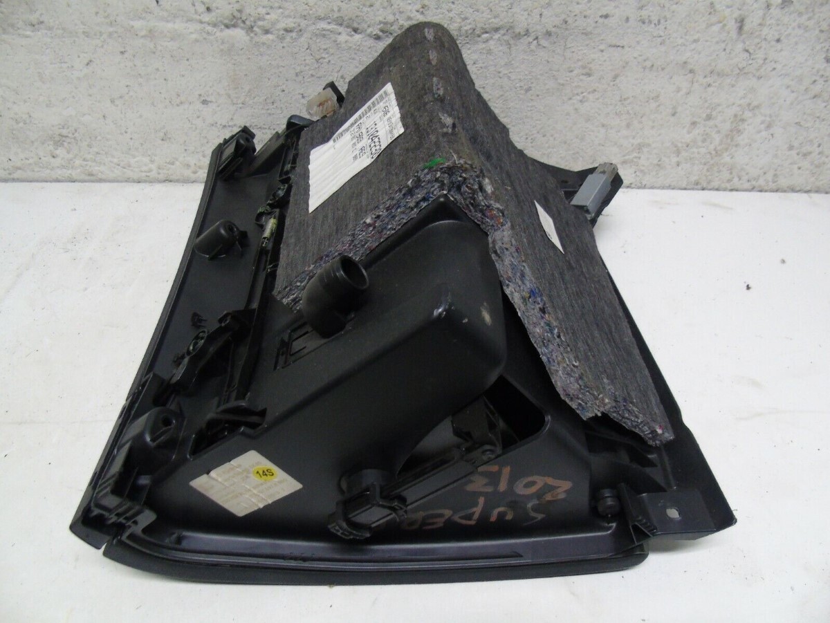 SKODA SUPERB MK2 2008-2015 GLOVE BOX COMPARTMENT 3T2857097