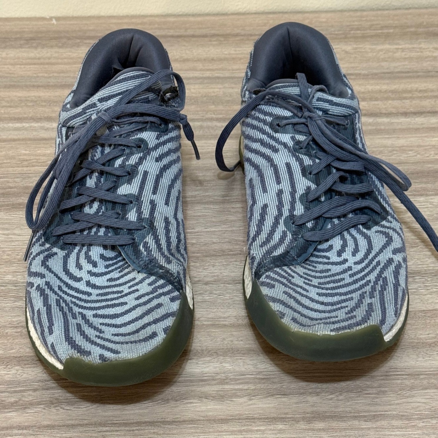 Adidas Harden Vol 1 LS PK Night Cargo Grey Blue AC8408 Mens 14 Basketball READ