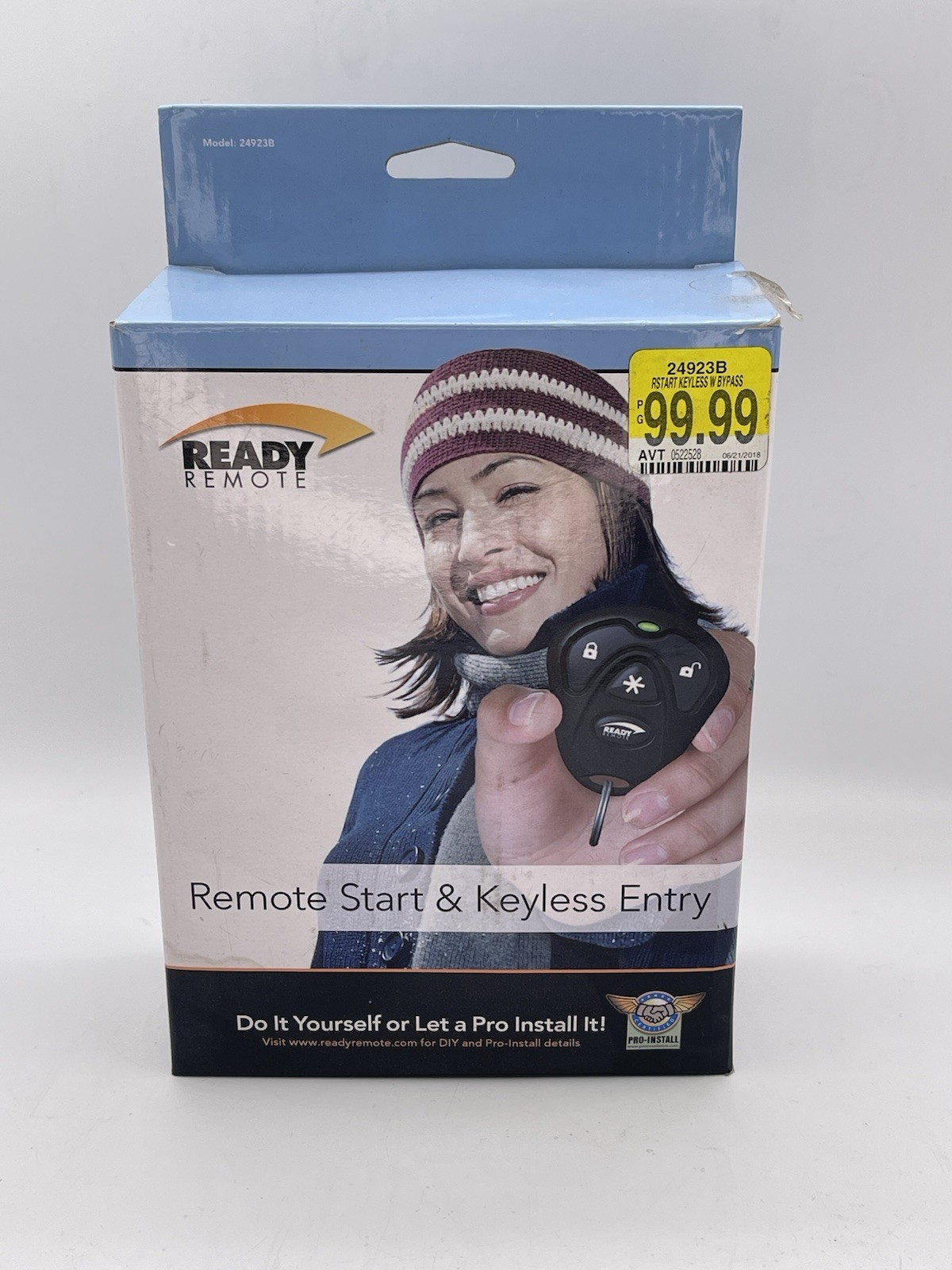 Ready Remote 24923B Car Starter Kit & Keyless Entry Kit Brand New In Box