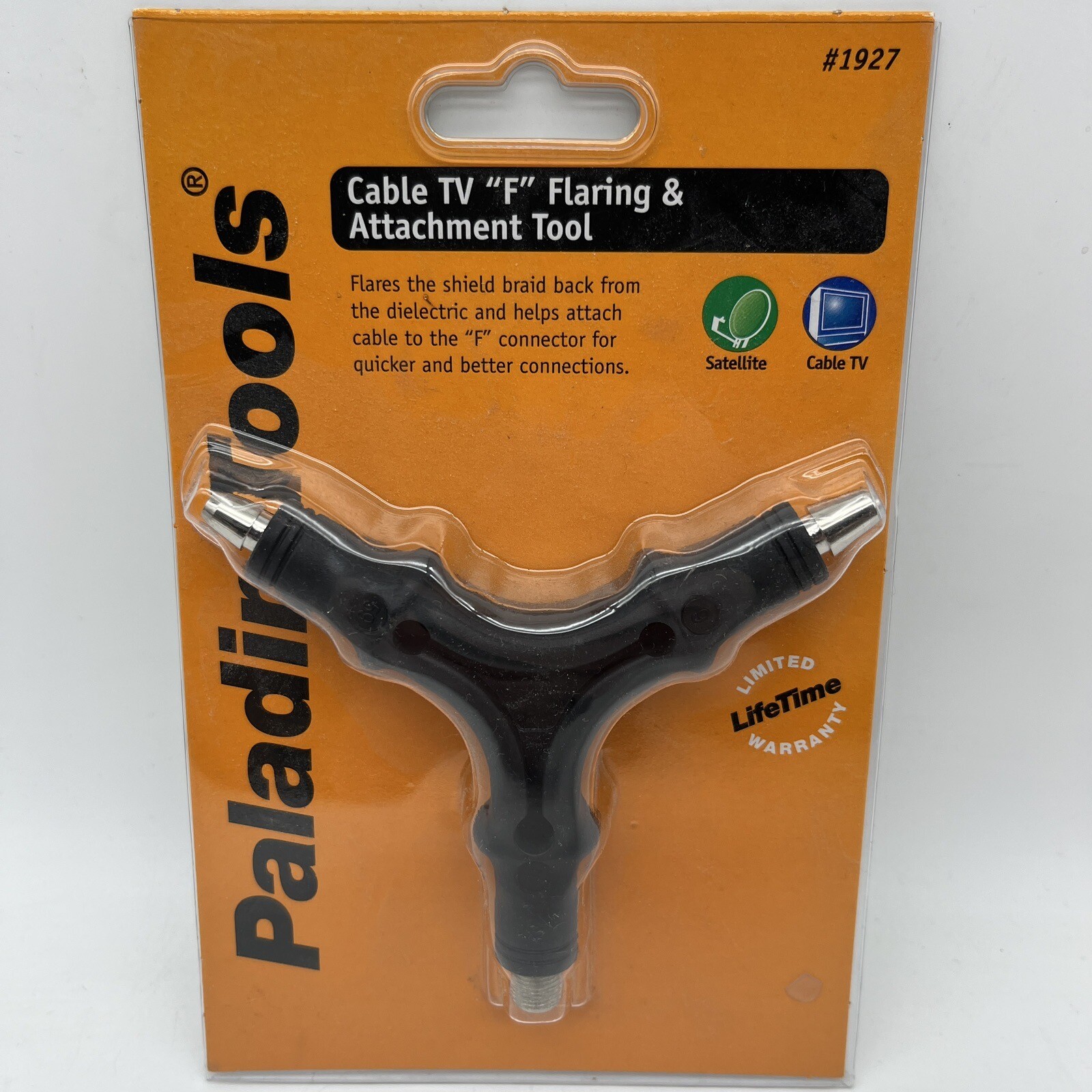 Paladin Tools Cable TV “F” Flaring & Attachment Tool