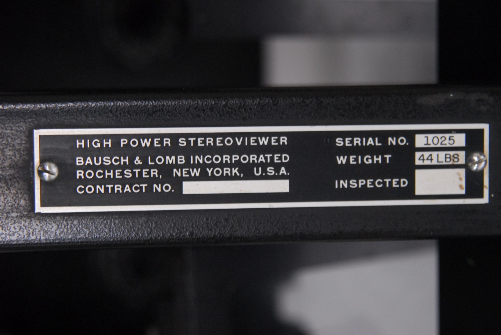 Bausch & Lomb High Power Stereoviewer Comparison Microscope
