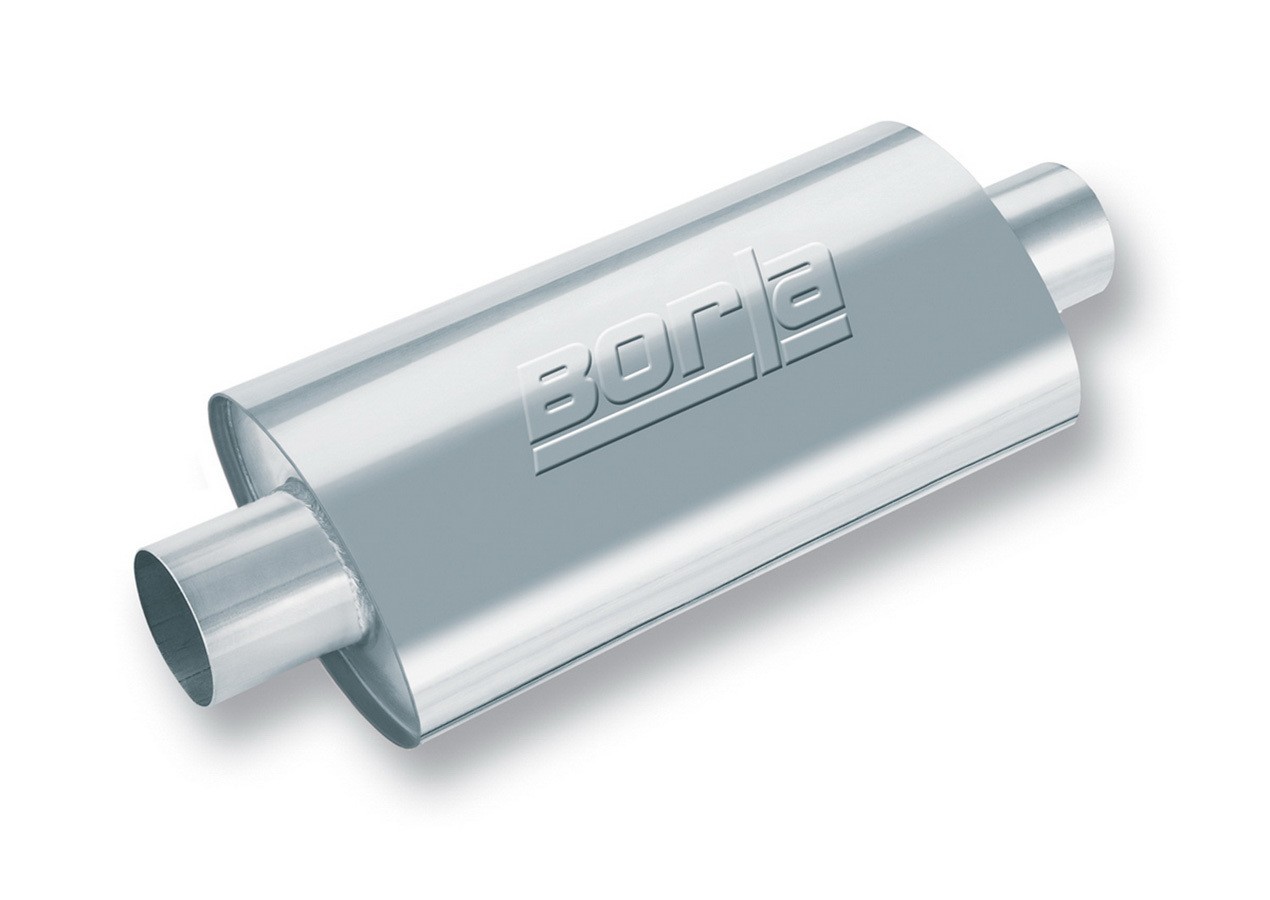 BORLA Sportsman XR-1 Muffler 2 1/2in In/Out x 12in- 40941