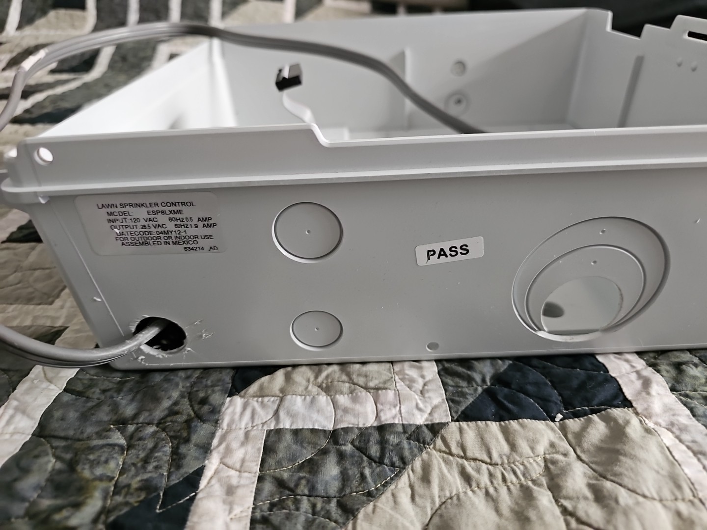 Rain Bird ESP-LXME Controller HOUSING AND POWER SUPPLY Replacement Part Only