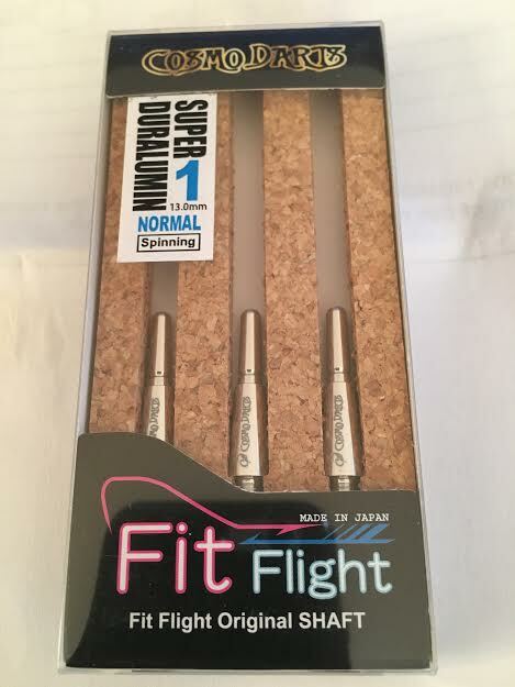 COSMO FIT SUPER DURALUMIN NORMAL SPINNING #1 SHAFTS 13mm  FOR FIT FLIGHTS ONLY