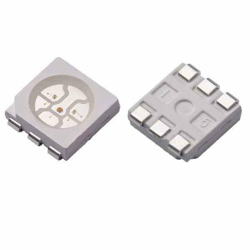 500pcs Orange Super Bright SMD LED Light 5050 5mm×5mm