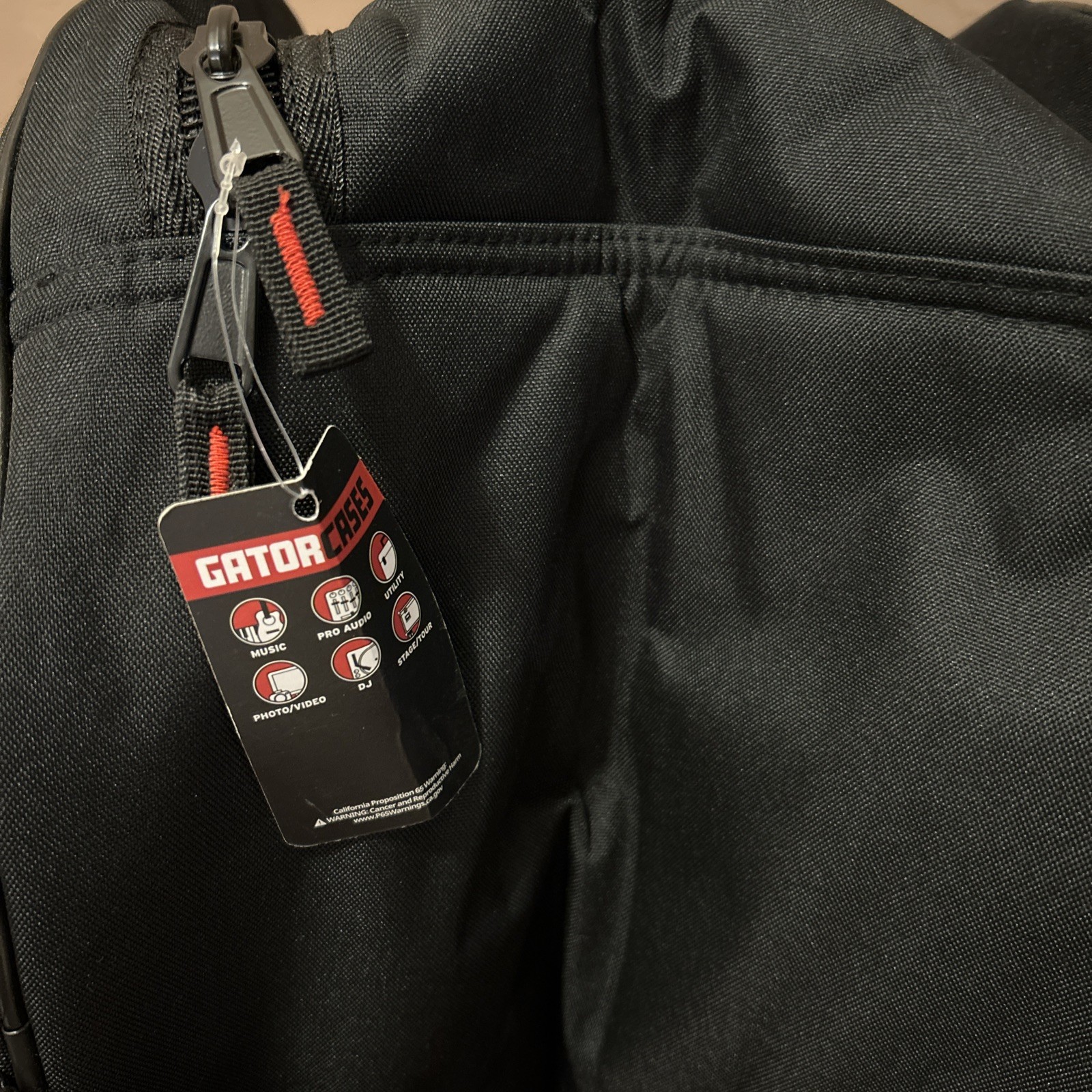 Gator Cases Tom Bag 14x12 Black New