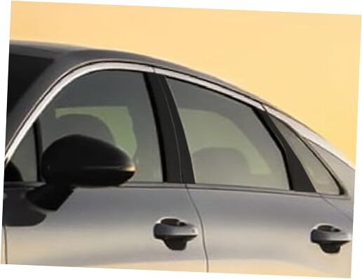 Pillar Post Pre Cut Window Trim Kits in Gloss Black Compatible Gloss (Black)