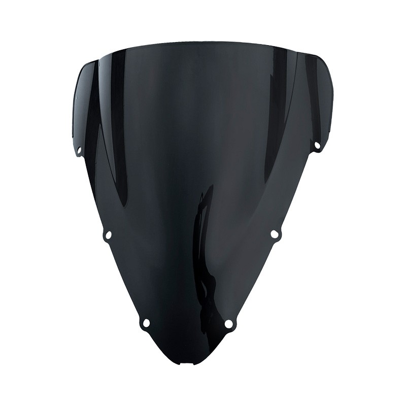 Black Dual Bubble Windshield Windscreen Fit For Honda CBR600 F4i 2001-2008 2007