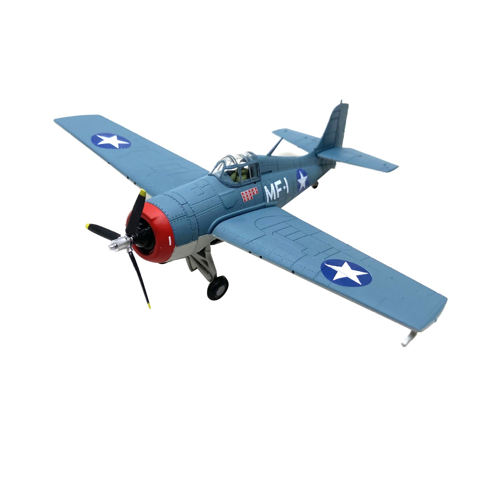 1* 1/72 4.9in WWII For Grumman F4F Wildcat Fighter Model Alloy Model