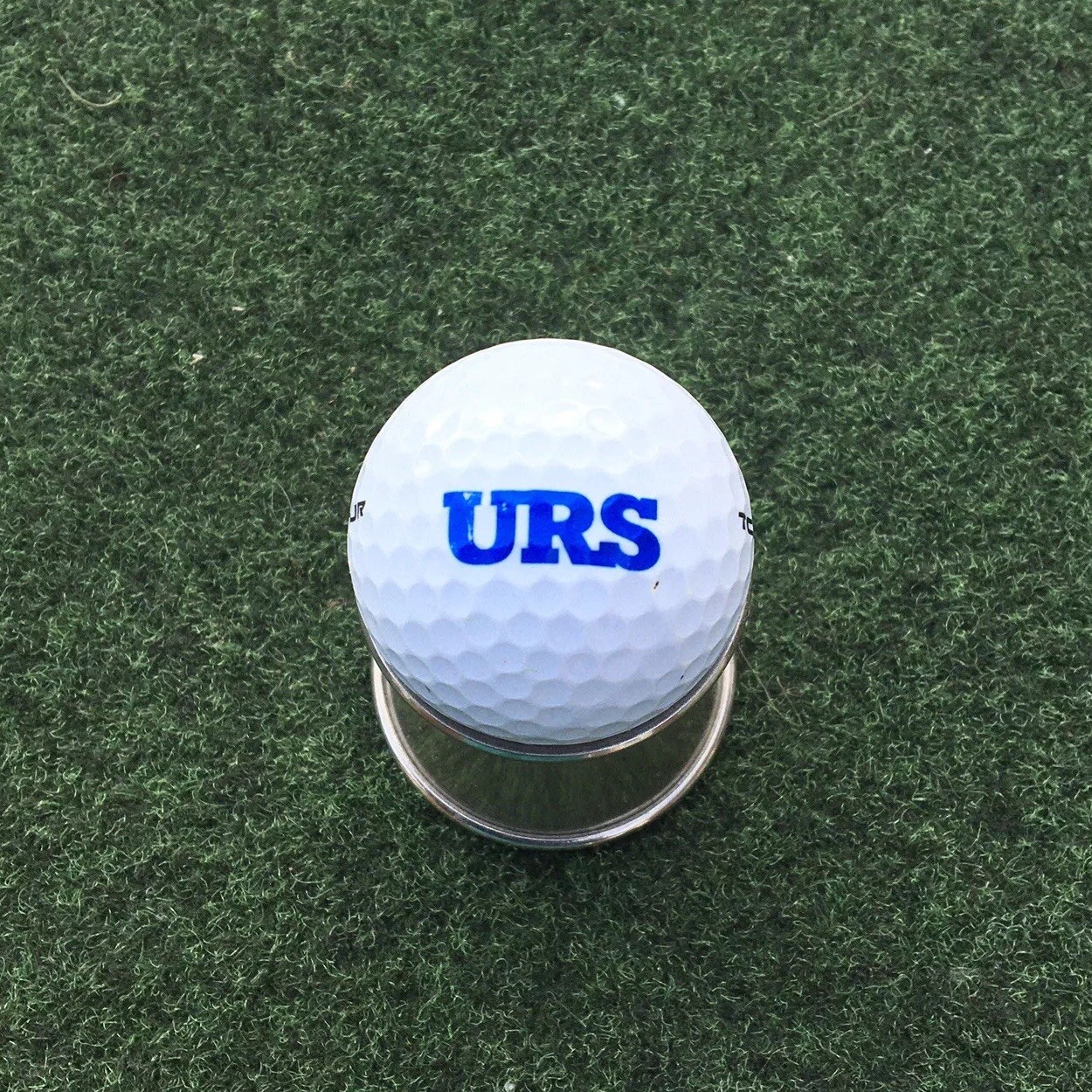 URS Logo Display Golf Ball Wilson Tour