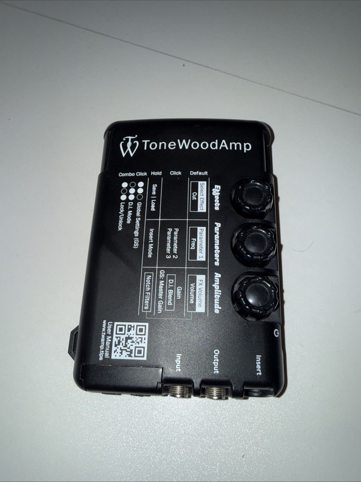 ToneWood Amp Solo Acoustic Guitar Effects Processor – Very Good/Excellent