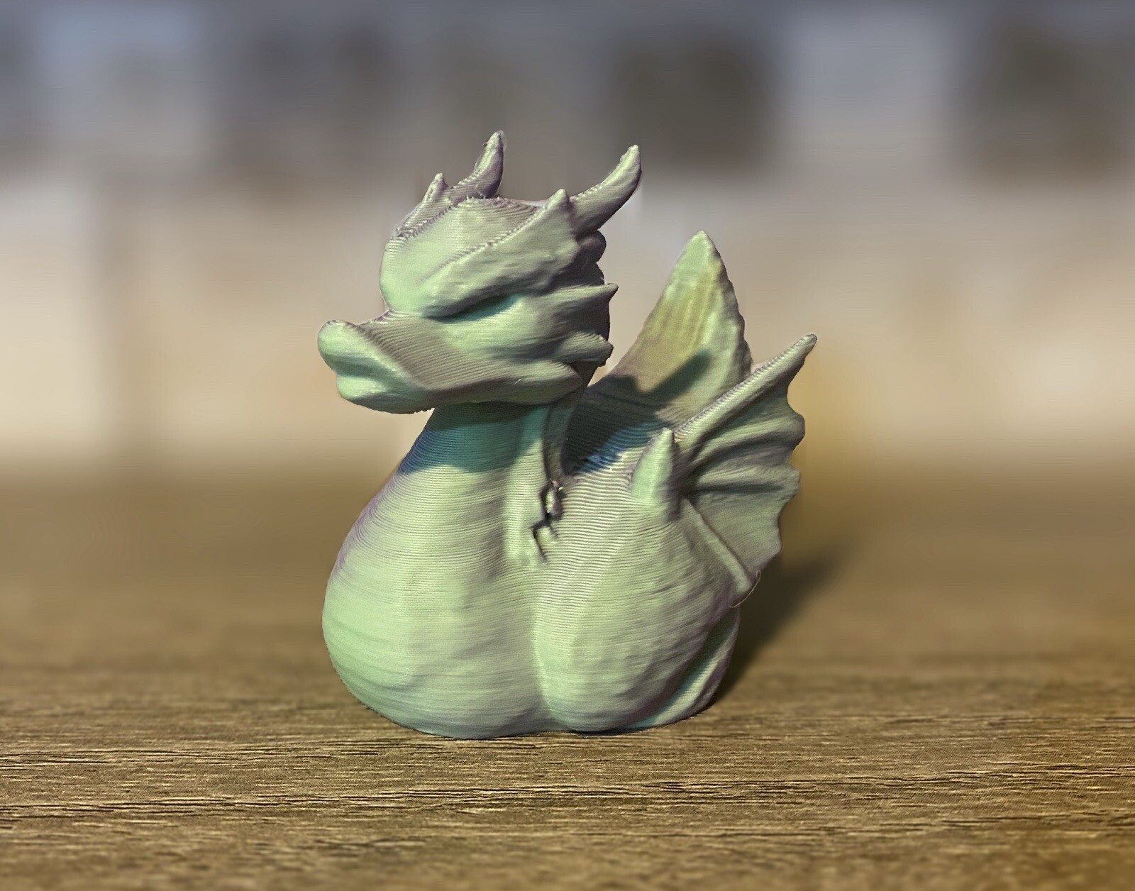 Dragon Duck Green/Purple
