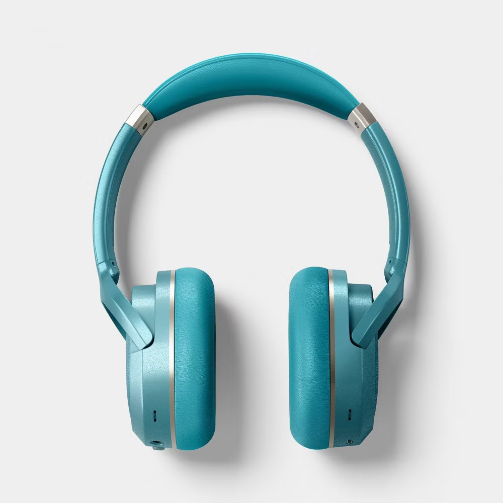 Active Noise Cancelling Wireless Bluetooth Over-Ear Headphones Deep Sage -