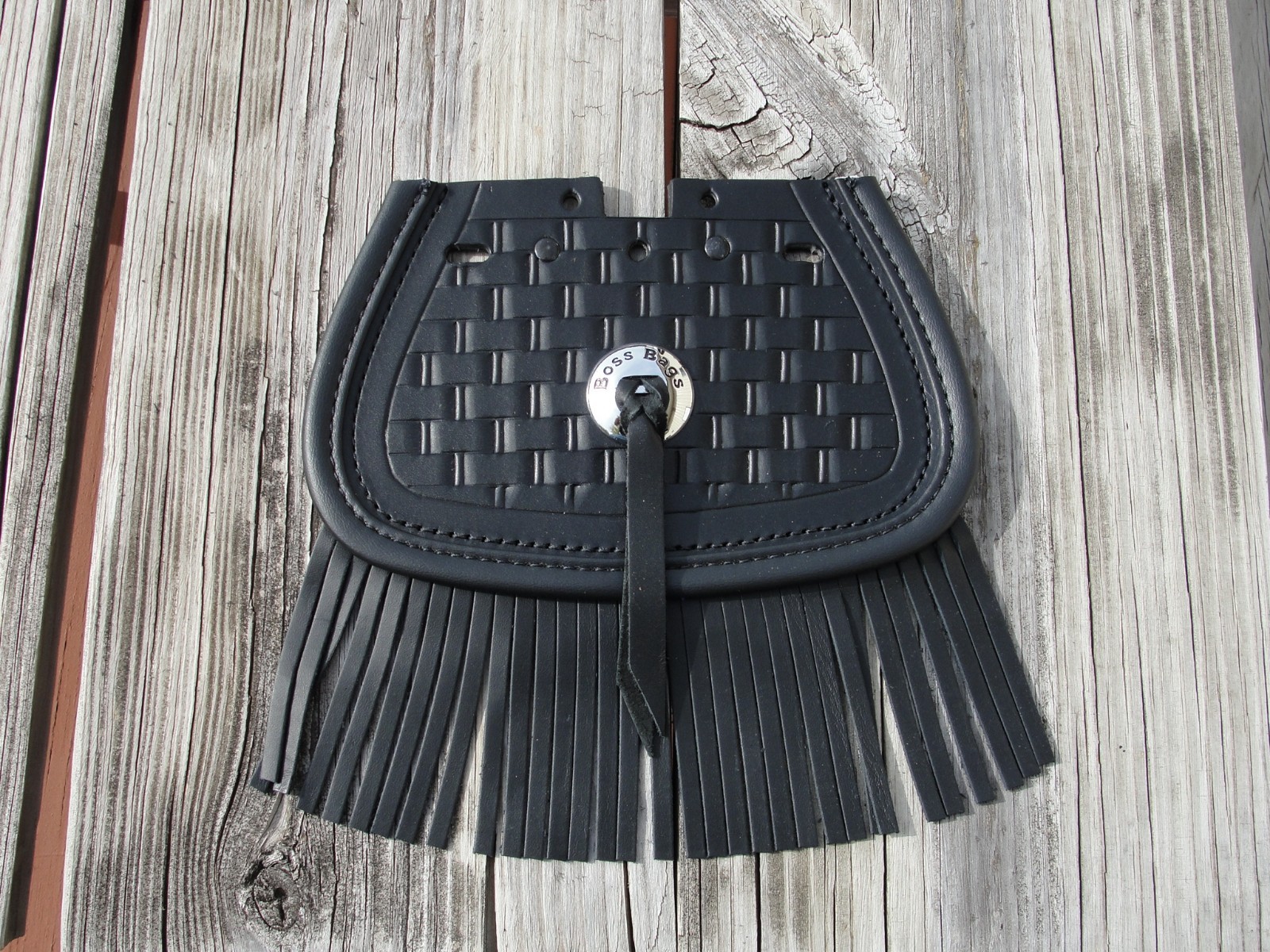 Heritage Springer Mudflap FLSTS black