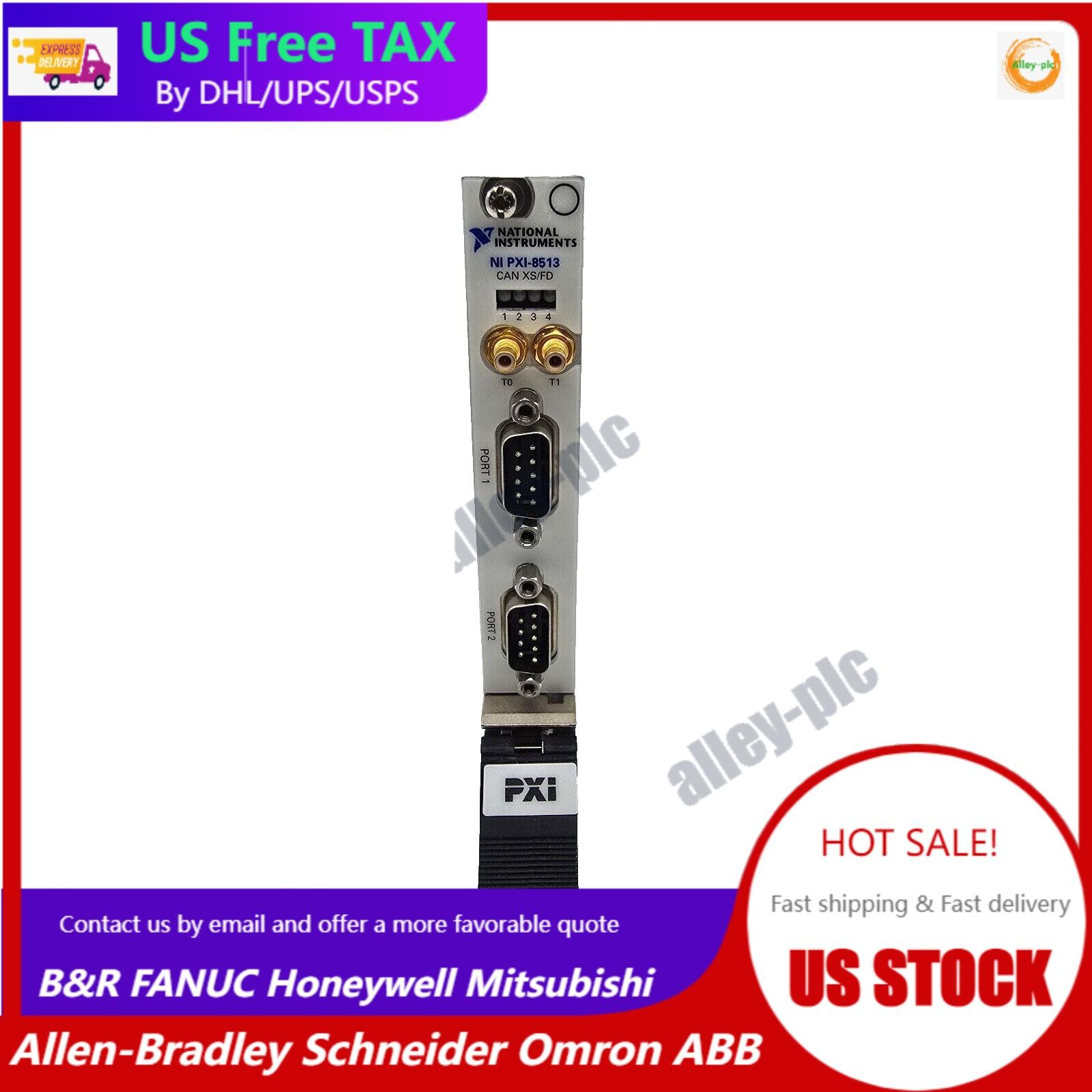 US Free TAX NEW NI PXI-8513 PXI 8513 CAN/XS, XNET 2-port.