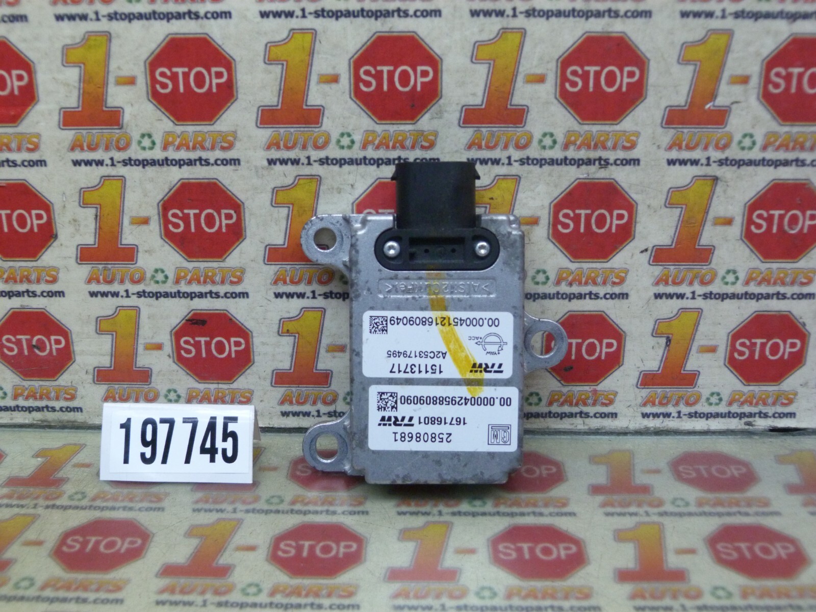 2006-2011 CHEVROLET  GM YAW RATE SENSOR STABILITY CONTROL MODULE 25808681 OEM