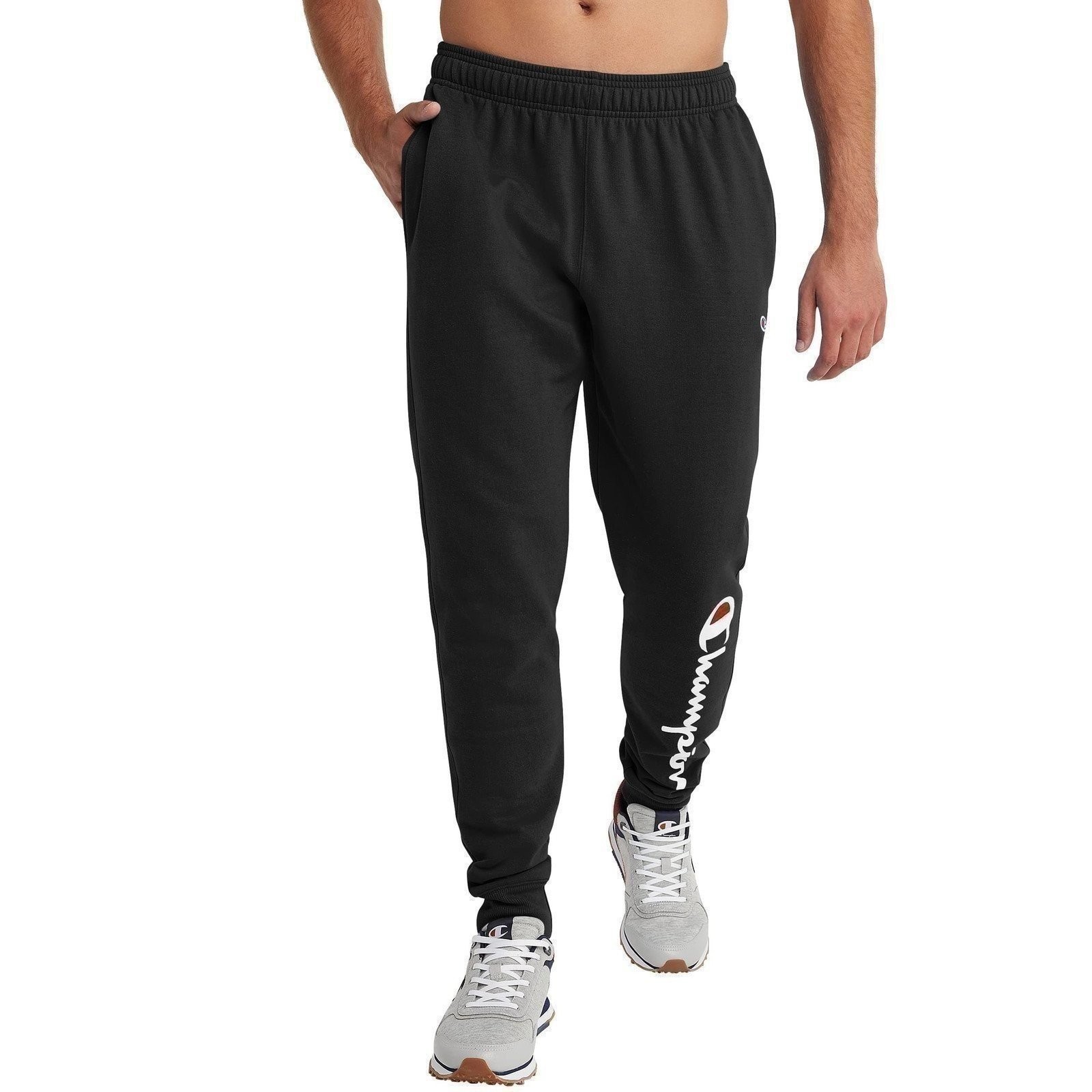 Champion, Powerblend, Fleece Joggers, Comfortable Sweatpants for Men