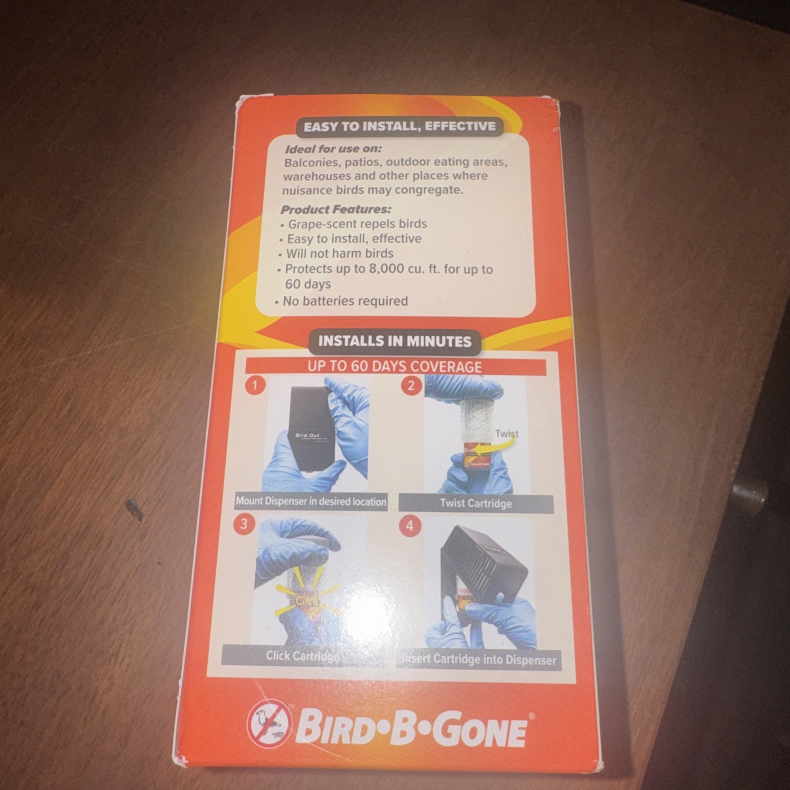 BIRD REPELLER KIT