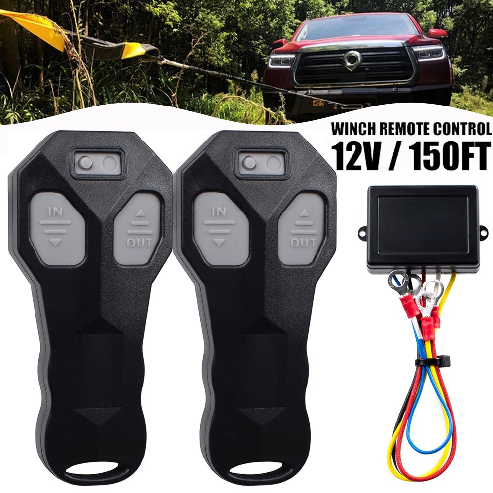 Wireless Winch Remote Control Kit for Jeep Truck ATV SUV 12V Switch Handsset US