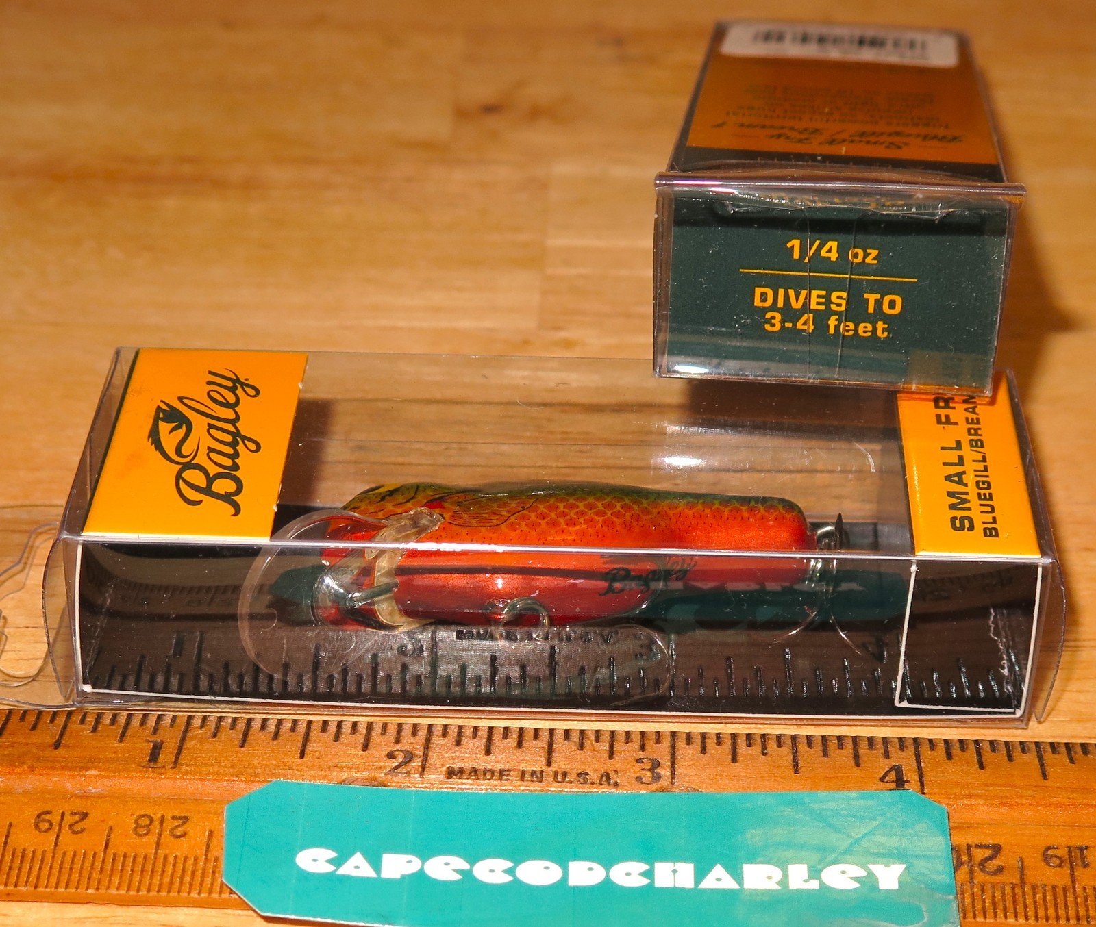 Lot of Two (2) BAGLEY Small Fry Bluegill/Bream 1 lures NEW