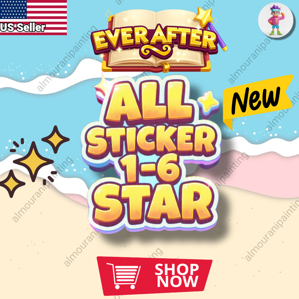 ⚡ Monopoly Go Stickers ALL 1-6⭐BEST PRICE & FAST PROCESS⚡ New Season ALBUM ⚡