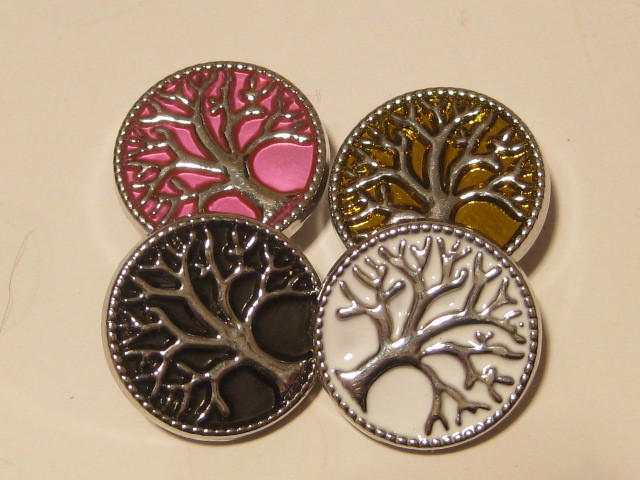 SILVER NOOSA STYLE CHUNK - TREE OF LIFE