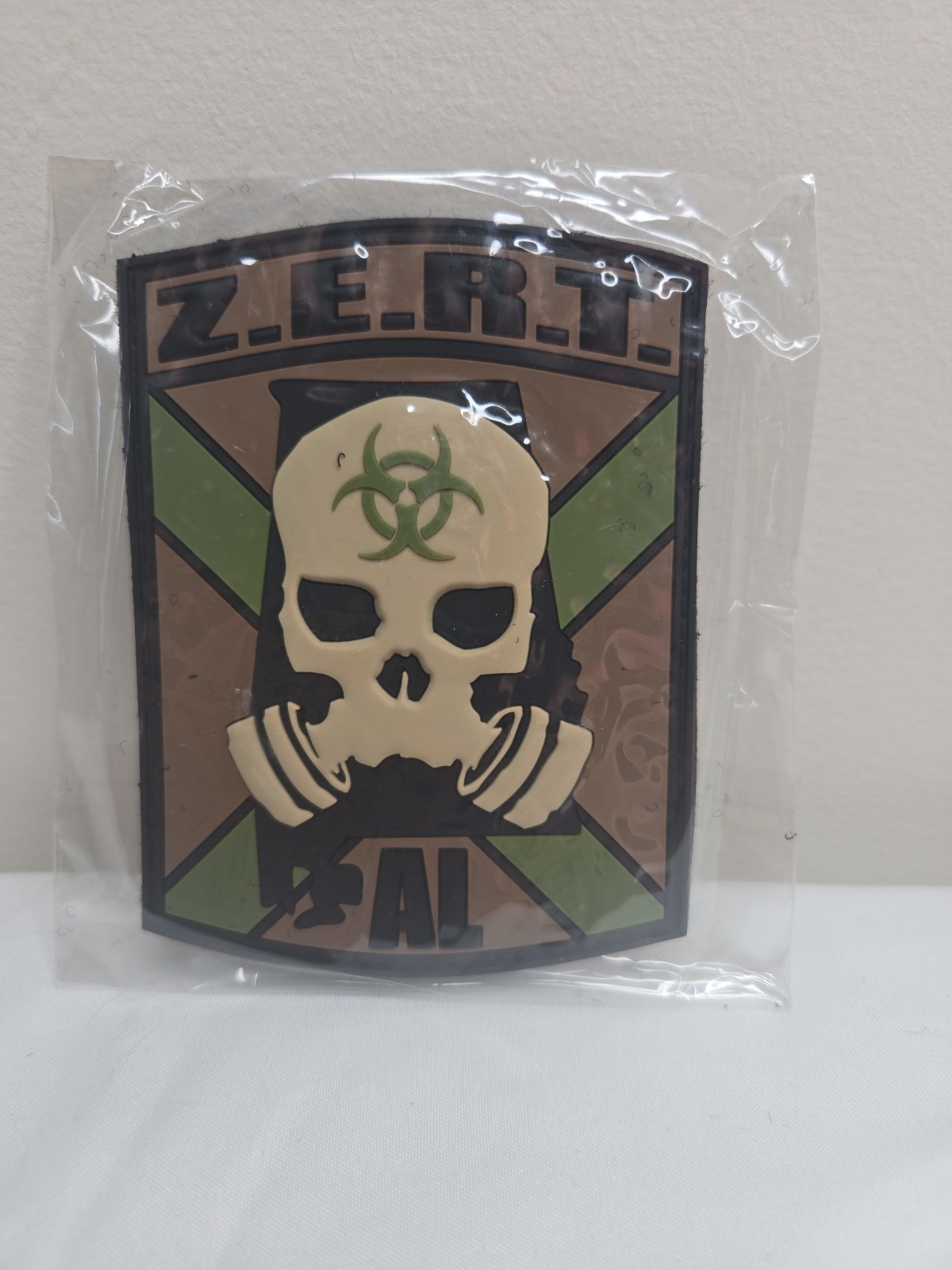 ZERT NATION Alabama State PVC Morale Patch Zombie Zero Day