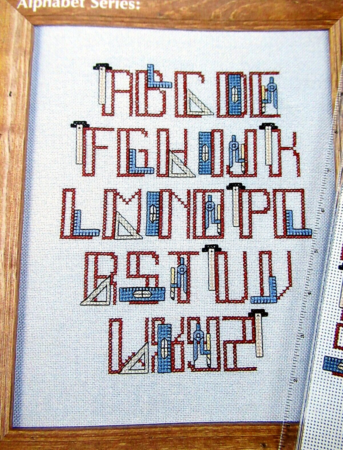 Architect Alphabet Sampler Stitch Name Easter Egg Ornament CROSS STITCH PATTERNS